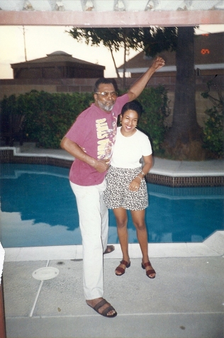 Tia and Dad 1996